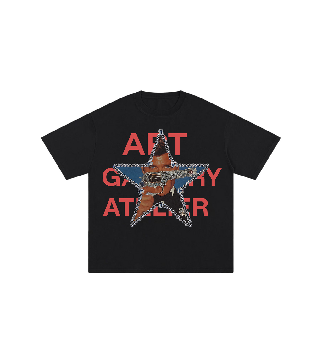 ART & GALLERY ATELIER WASHED BOXY T- SHIRT